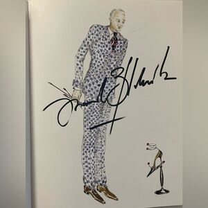 Signed First Edition Manolo Blahnik Book